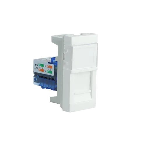MODULE A/CONNECT RJ45 CAT.6A UTP-1 MOD BLANC