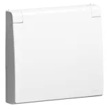 Centro Schuko com Tampa e Obturador (IP44)