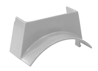 Adapter for 75x17 Floor Trunking to 60x16 Trunking