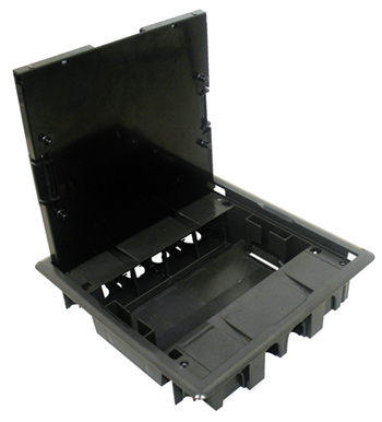 Floor Box with Stainless cover - 16 Modules