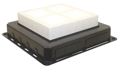 Flush Mounting Box for Floor Box - 16 Modules