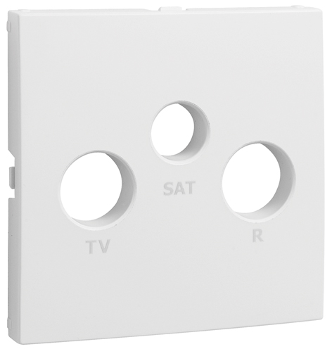 Cover Plate for R - TV - SAT Sockets