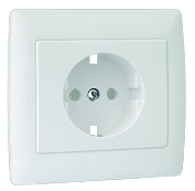 Monoblock Cover for Safety Earth Socket (Schuko Type)