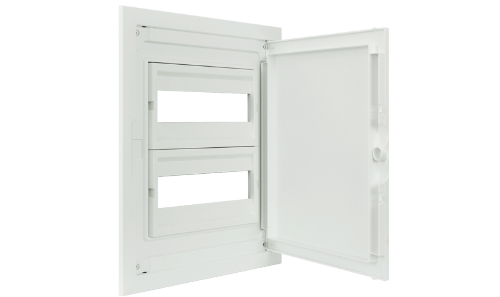Interior e Porta para Quadro Distribuição de Baixo Perfil - 24 MÓDULOS (2x12)