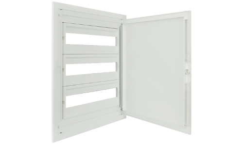 Interior e Porta para Quadro Distribuição de Baixo Perfil - 60 MÓDULOS (3x20)