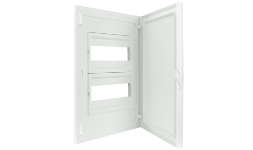 Interior Fitting and Door for Flush Mounting Panelboard - 24 MODULES (2x12)