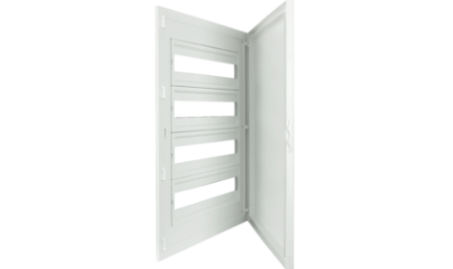 Interior Fitting and Door for Flush Mounting Panelboard - 80 MODULES (4x20)
